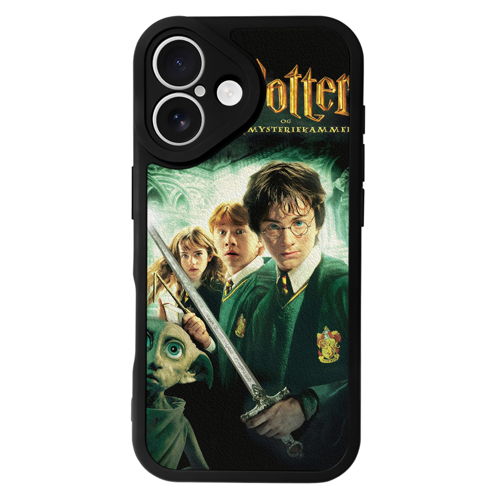 （画像用） Harry Potter ハリー・ポッターシリーズ 【iPhone 16シリーズ対応】シリコンスマホケース（レザー調） 材質：シリコン
